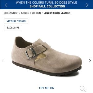 Birkenstock London, size 39